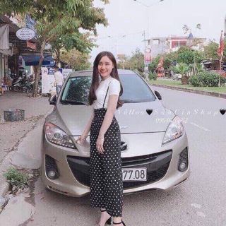 Sét áo phông + quần chấm bi