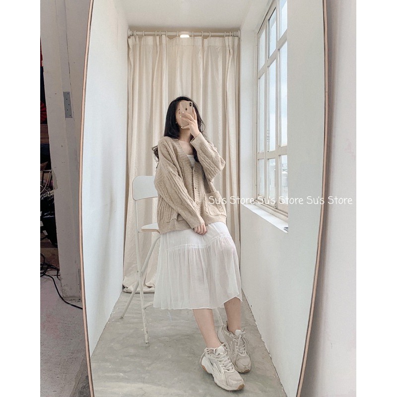 Áo cardigan len thừng A1149 SUSTORE | BigBuy360 - bigbuy360.vn