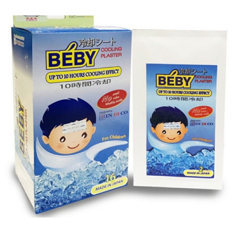 Miếng dán hạ sốt Béby Cooling Plaster