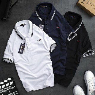 [HÀNG XUẤT DƯ] Áo thun nam Polo cotton co dãn 4 chiều