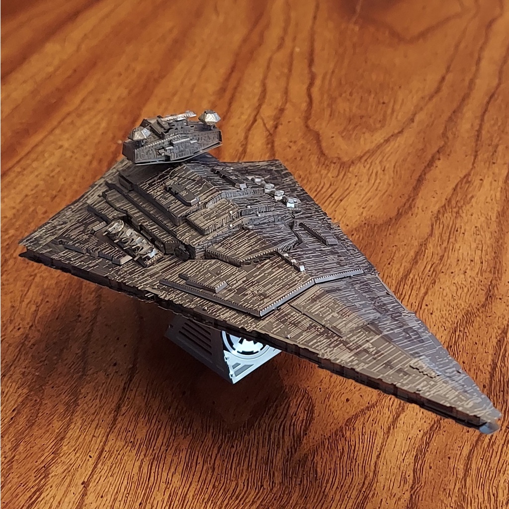 Mô Hình Kim Loại 3D Lắp Ráp Piececool Star Wars Imperial Star Destroyer [chưa ráp]
