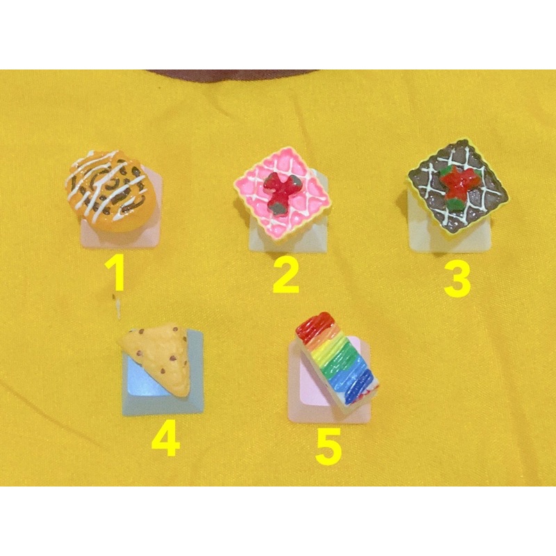 Keycap đồ ăn, bánh ngọt dành cho phím cơ 🍩 🍡