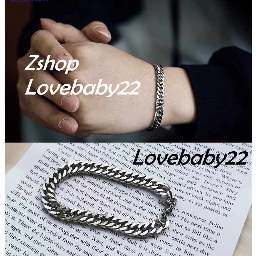 [Mã FAMAYFA giảm 10K đơn 50K] Vòng tay hợp kim titan nam nữ, vòng tay đôi xích đan xen sợi cá tính