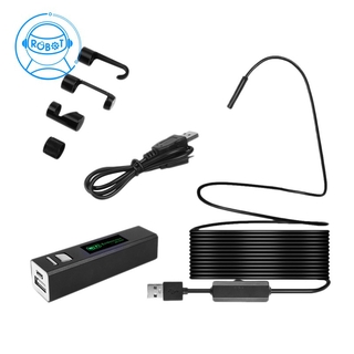 NEW 1 Bộ Camera Nội Soi Mini Hd 1200p Không Dây Wifi 8mm 8 Led Cho Android Pc Ios