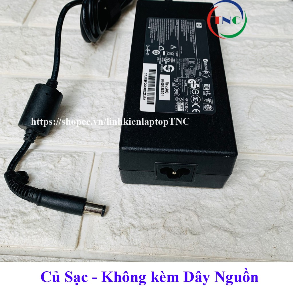 Sạc Laptop HP 150w 19V 7.89A / 19.5V 7.69A 8570w 8560w 8540w Hàng ZIN (Adapter HP 150w)