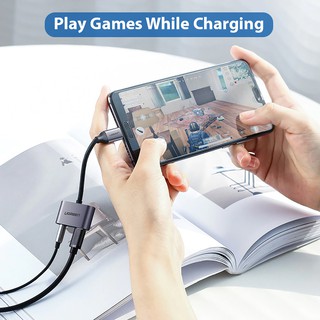 Cáp USB Type C ra Audio 3.5mm & USB C Sạc Cao Cấp UGREEN 50596