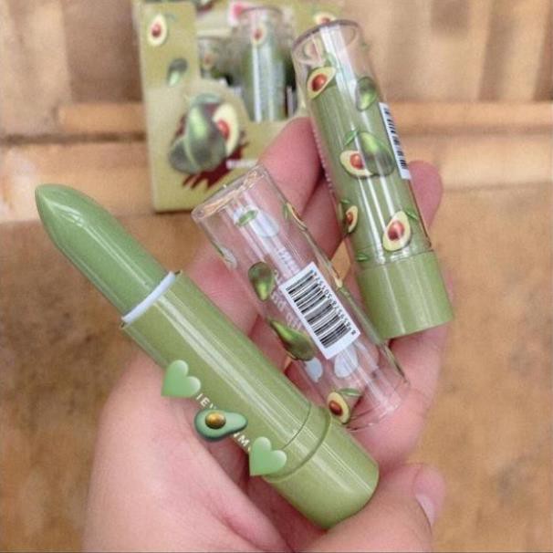 Son Thỏi Dưỡng Môi Bơ Hasaya Girl Magic Lip Balm moist Soft Avocado change color Thái Lan