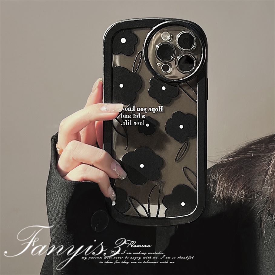 Ốp Điện Thoại Mềm Trong Suốt Họa Tiết Bông Hoa Xinh Xắn Cho iPhone 13 12 11 Pro Max X XR Xs Max 8 7 Plus SE 2020