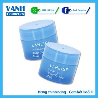 💥MẪU MỚI NHẤT 2020💥 Mặt nạ ngủ dưỡng ẩm sáng da Laneige Water Sleeping Mask Chính Hãng