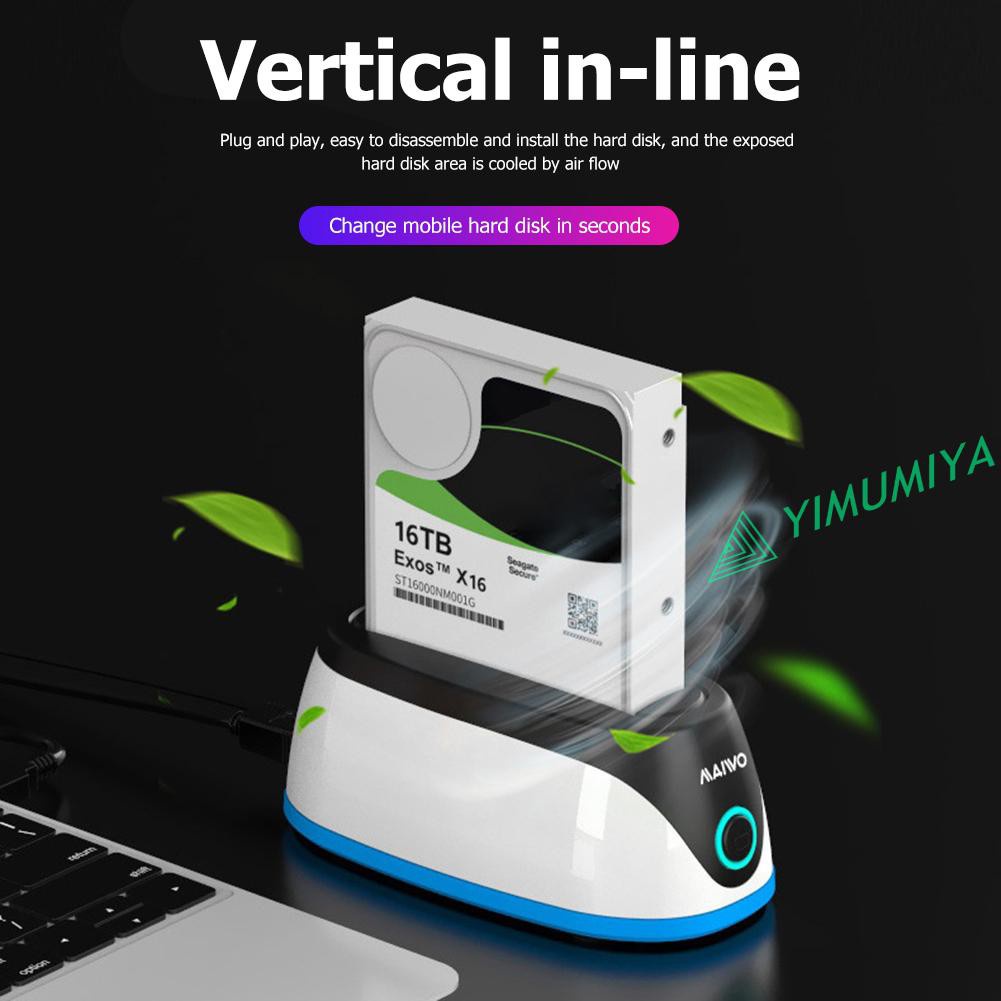 Bộ Chuyển Đổi Ổ Cứng Maiwo K306A Usb 3.0 Hdd Ssd 2.5 / 3.5 Inch | BigBuy360 - bigbuy360.vn