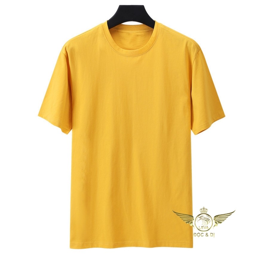 Áo thun nam tay ngắn cổ tròn form Bassic LEVAMEN chất liệu cotton 100% dày dặn co giãn 4 chiều trẻ đẹp AT003 | BigBuy360 - bigbuy360.vn