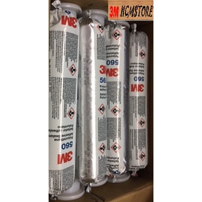 COMBO 5 cây 3M 560 keo MÀU ĐEN (có kèm vòi trộn) - Silicon (sealant) trám trét loại xúc xích 400 ml