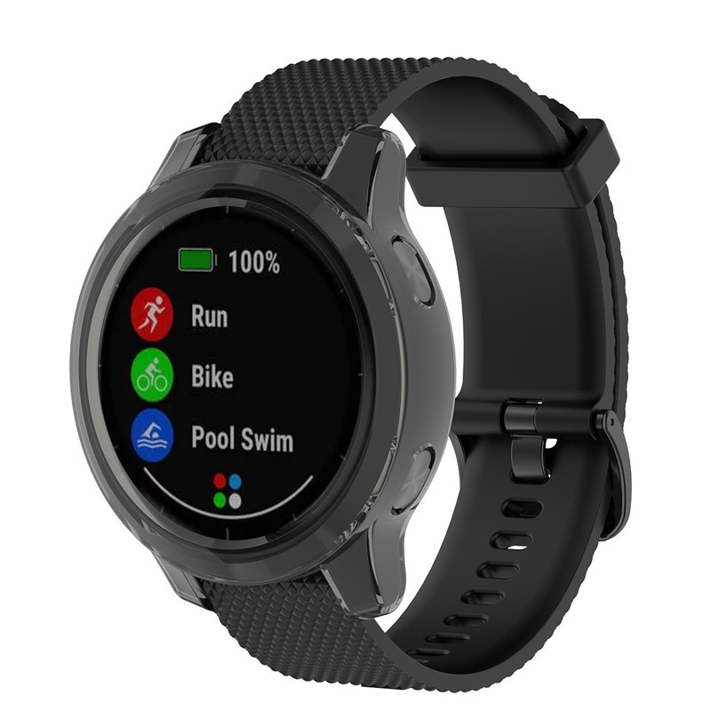Silicone Vỏ Silicon Trong Suốt Bảo Vệ Cho Garmin Fenix6 Venu 2s 2 / 2s