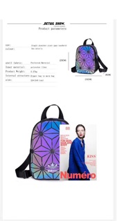 Balo AD 3D kim cương Mini