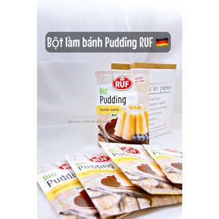Bột làm bánh Pudding hữu cơ Ruf Đức vị vanille ( gói 40gr )