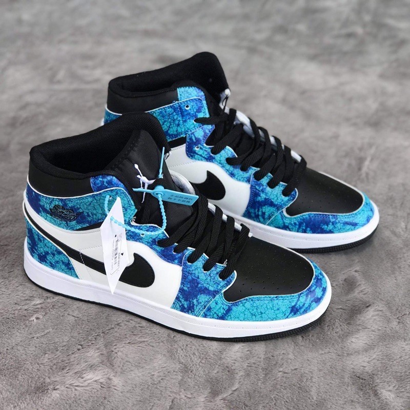[Mã FAGREEN245 giảm 10% tối đa 30K đơn 99K] ( HÌNH THẬT ) Giày Sneakers JD 1 cổ cao Tea Dye - Gin Store (Gin Store V) | BigBuy360 - bigbuy360.vn