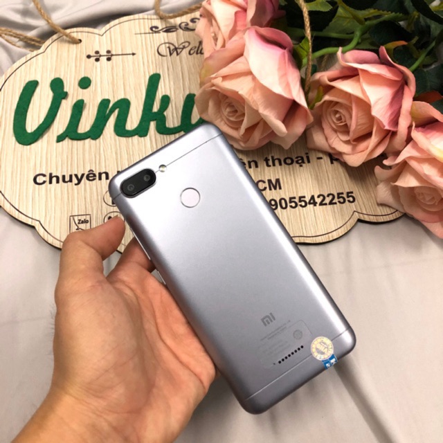 Điện Thoại Xiaomi Redmi 6 cũ có tiếng Việt,CH play, Vân tay nhạy