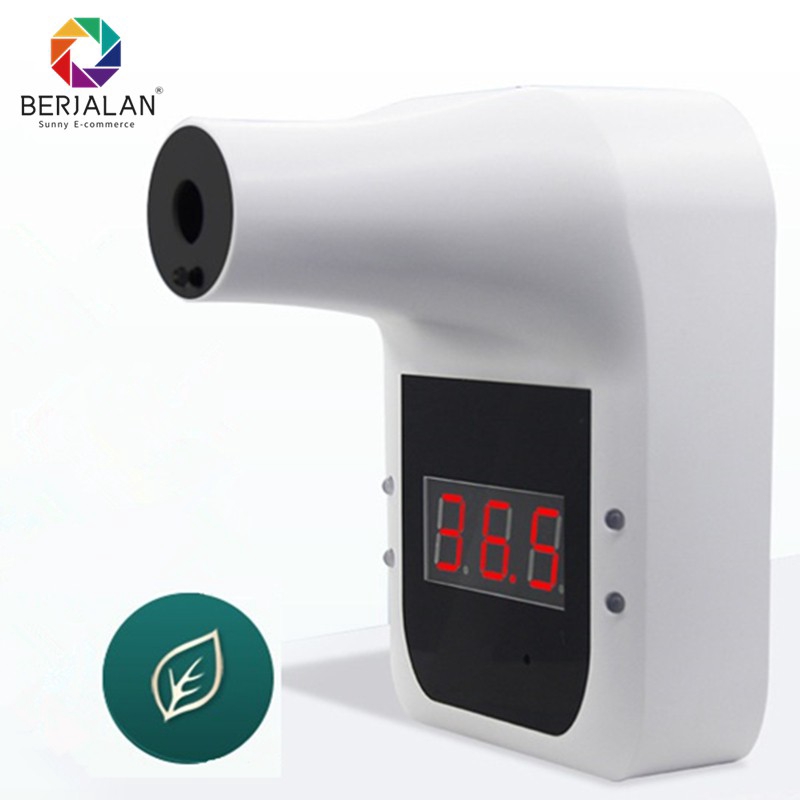 Nhiệt kế hồng ngoại LH009 cảm biến tự động báo động nhiệt độ cao treo tường tiện dụng