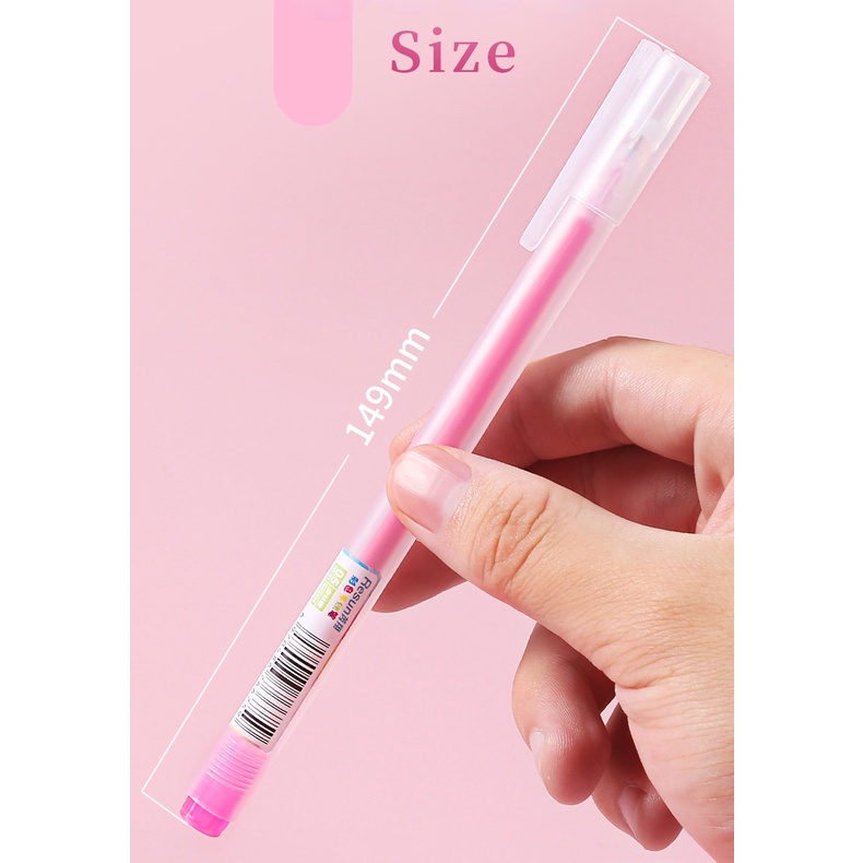 Set 12 Bút Màu Sắc Xinh Xắn 0.5mm Dành Cho Học Sinh