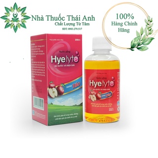 BÙ NƯỚC VÀ ĐIỆN GIẢI HYELYTE 250ML