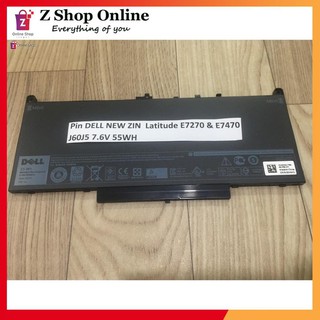  💖 Pin DELL NEW ZIN Latitude E7270 & E7470 - J60J5 7.6V 55WH - Bảo Hành 6 Tháng