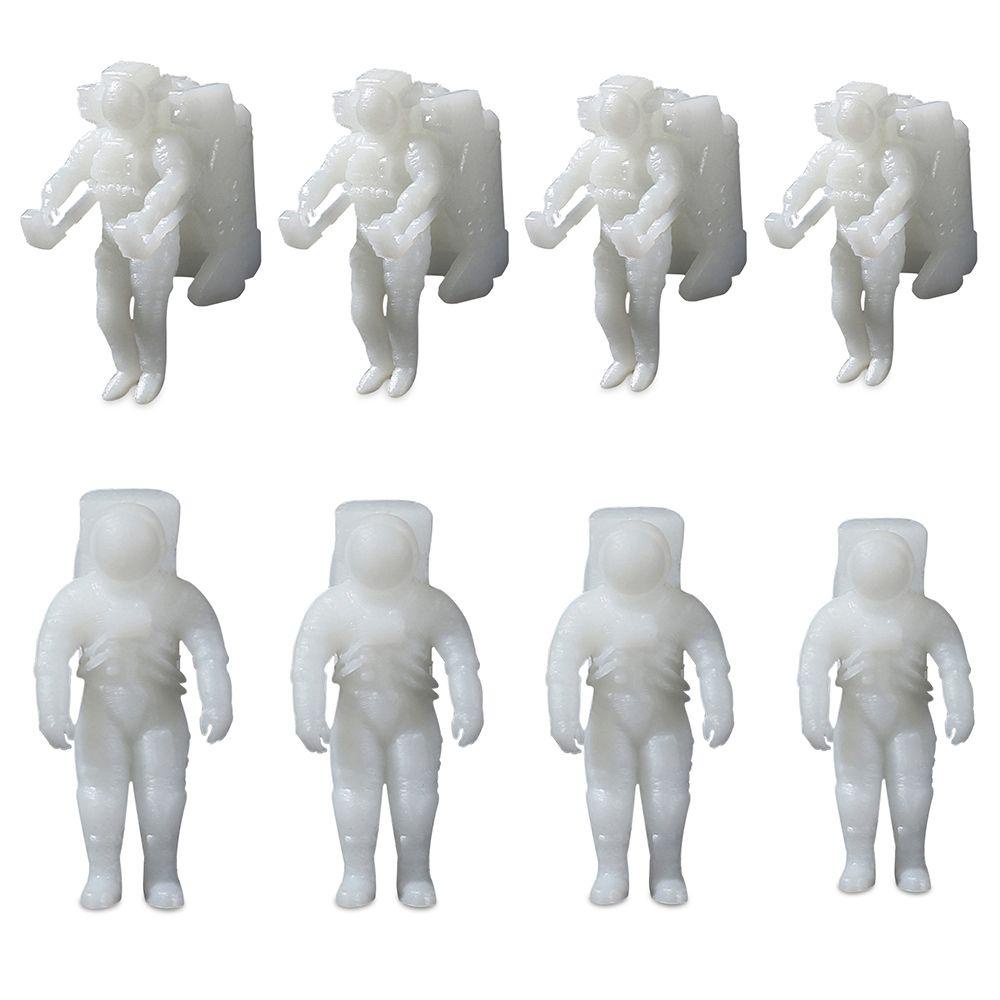 Set 1 / 2 Khuôn Làm Trang Sức Hình Phi Hành Gia 3D Bằng Nhựa Resin DIY