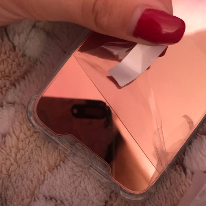 Ốp Lưng Tráng Gương Độc Đáo Cho Iphone 11 Pro Xs Max Xr X 10 8 Plus 9 7 8 6s 6 S Plus Se 2020