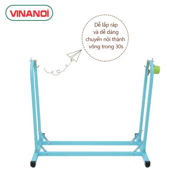 Nôi Võng Đưa Tự Động Đa Năng Cho Bé Tối Đa 35kg VINANOI - NV35 -Vừa Làm Nôi Vừa Làm Võng- Máy Đưa Võng Siêu Êm