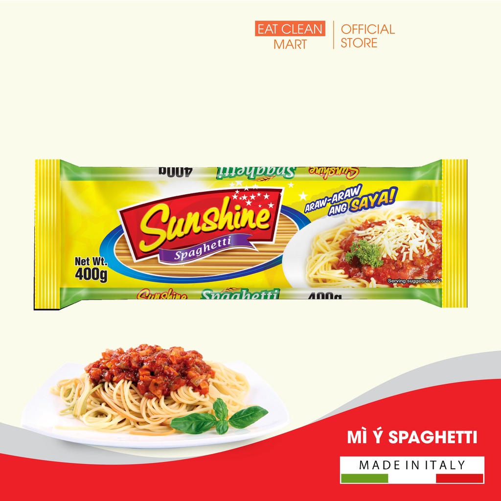 Mì Ý Mì Spaghetti Nhập Khẩu Hiệu Shunshine - 400g