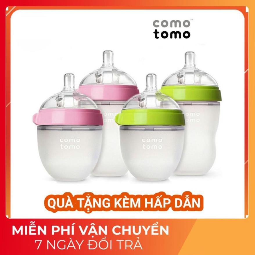 [Giá gốc] [Video+ảnh Thật] [ĐỦ SIZE] Bình Sữa Comotomo 150ML/250ML (hanhdecal)