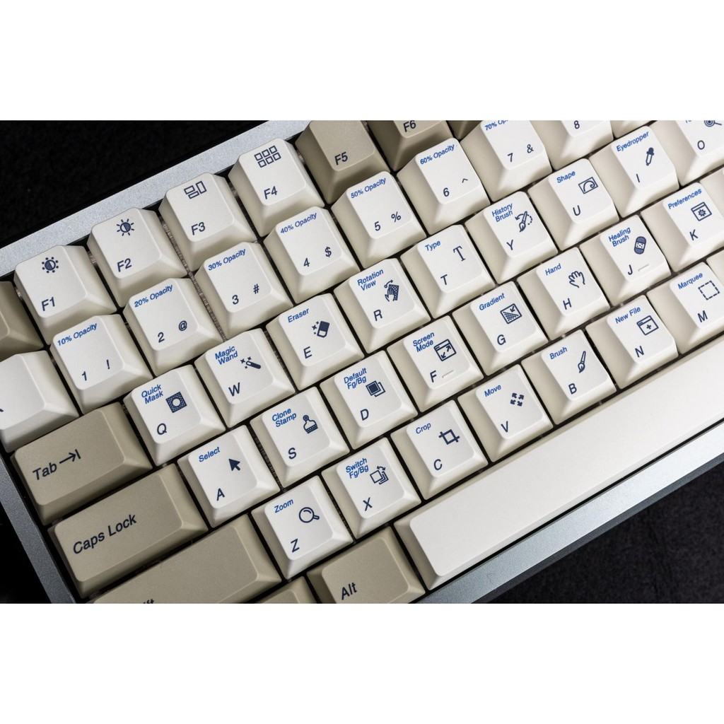 Bộ Keycap Photoshop Win 132 nút Profile Cherry