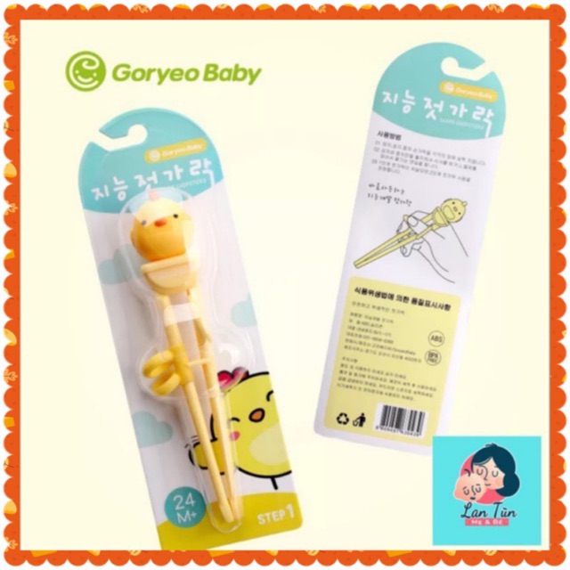 Đũa tập gắp Goryeo Baby - an toàn tiện dụng cho bé