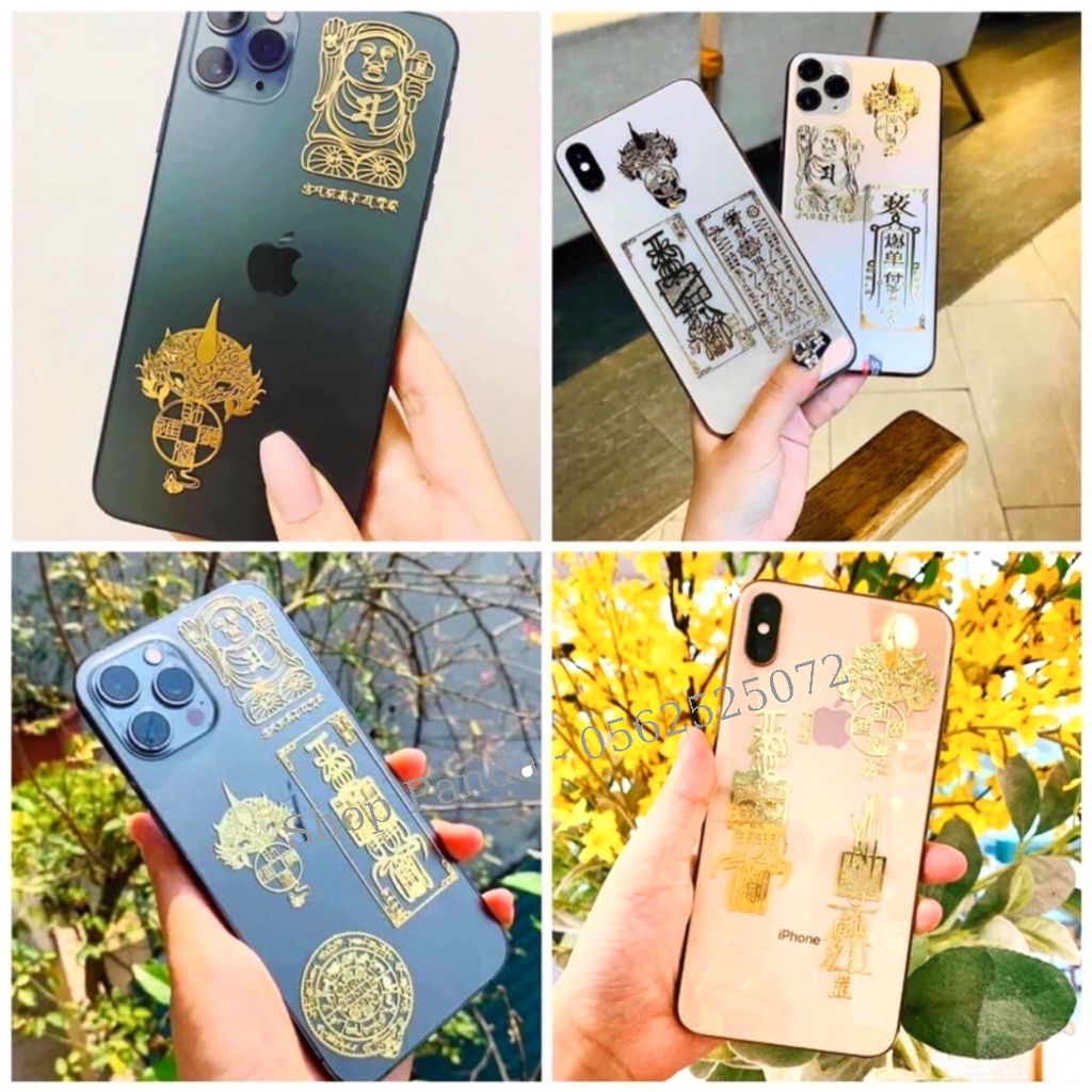 Miếng dán Linh Phù mang tới Tài Lộc - May Mắn - Sức Khỏe - Phong Thủy dành cho các dòng  máy