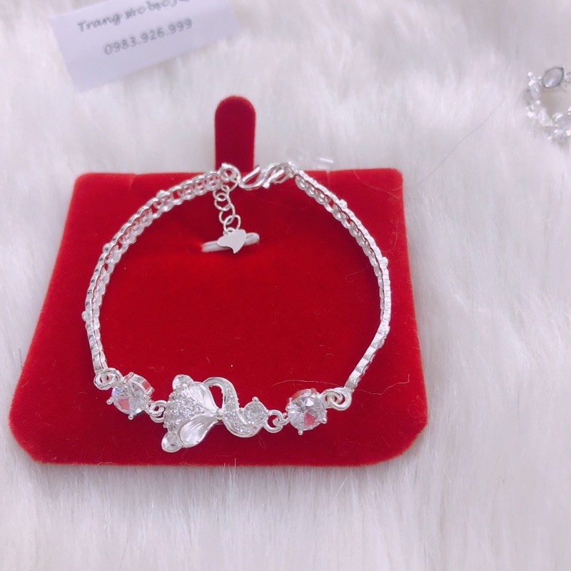 Lắc tay hồ ly kim tiền tài lộc may mắn [ JQN- Cam kết bạc chuẩn, chất lượng, giá xưởng ] | BigBuy360 - bigbuy360.vn