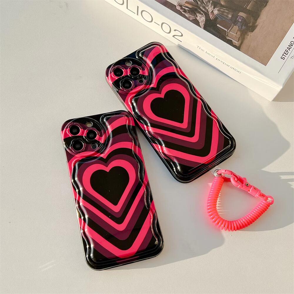 Ốp Điện Thoại Tpu Dẻo Họa Tiết Hoa Hồng / Đỏ Thời Trang Chống Sốc Cho iPhone 11 12 13 Pro XS Max X XR