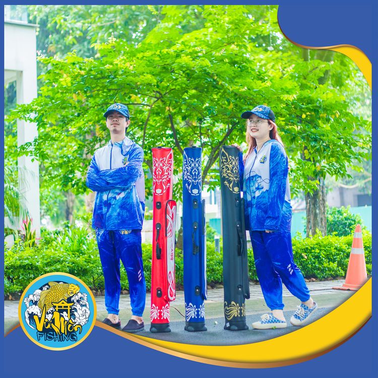 Bao Đựng Cần Câu Cá Siêu Đẹp Giá Tốt Nhiều Màu Sắc BSLY ( k chân chống ) 125cm - Vũ Môn Fishing