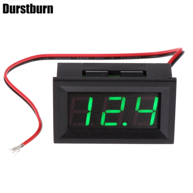 Vôn kế điện tử DC 5V-120 2 dây màn hình LED 0.56inch
