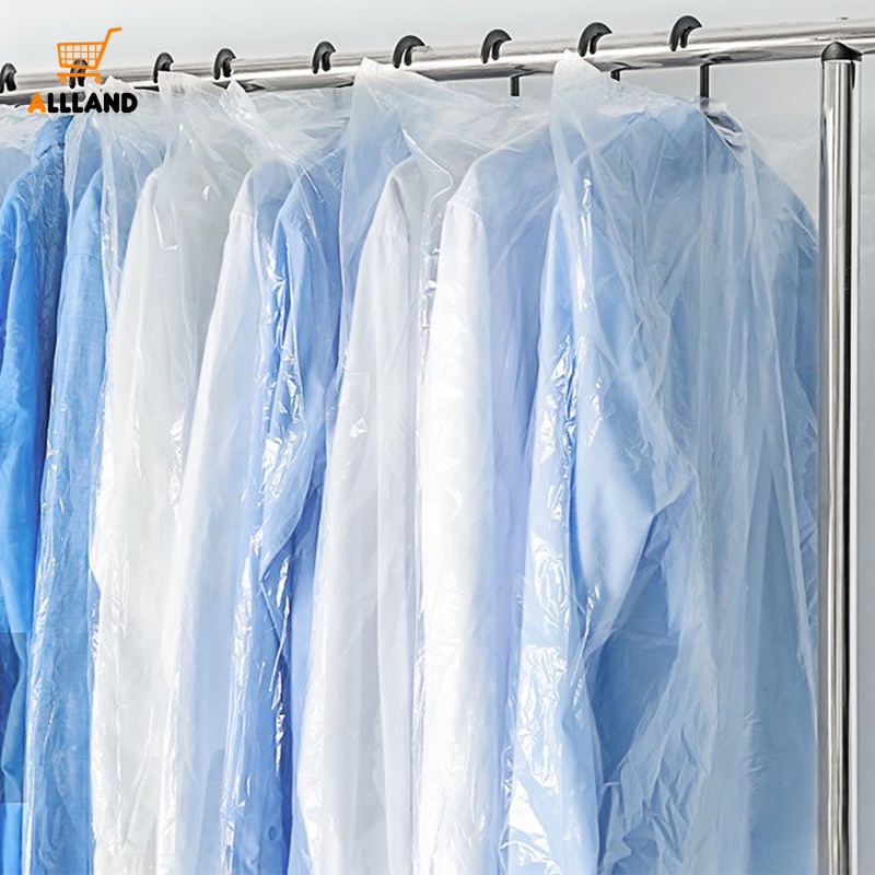 Túi Bọc Quần Áo Chống Bụi Chống Nước Trong Suốt Dùng Một Lần Kích Thước 50*75cm