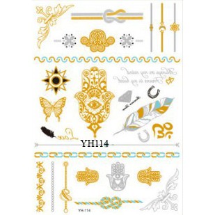 Xăm ánh kim  - Flash Tattoo