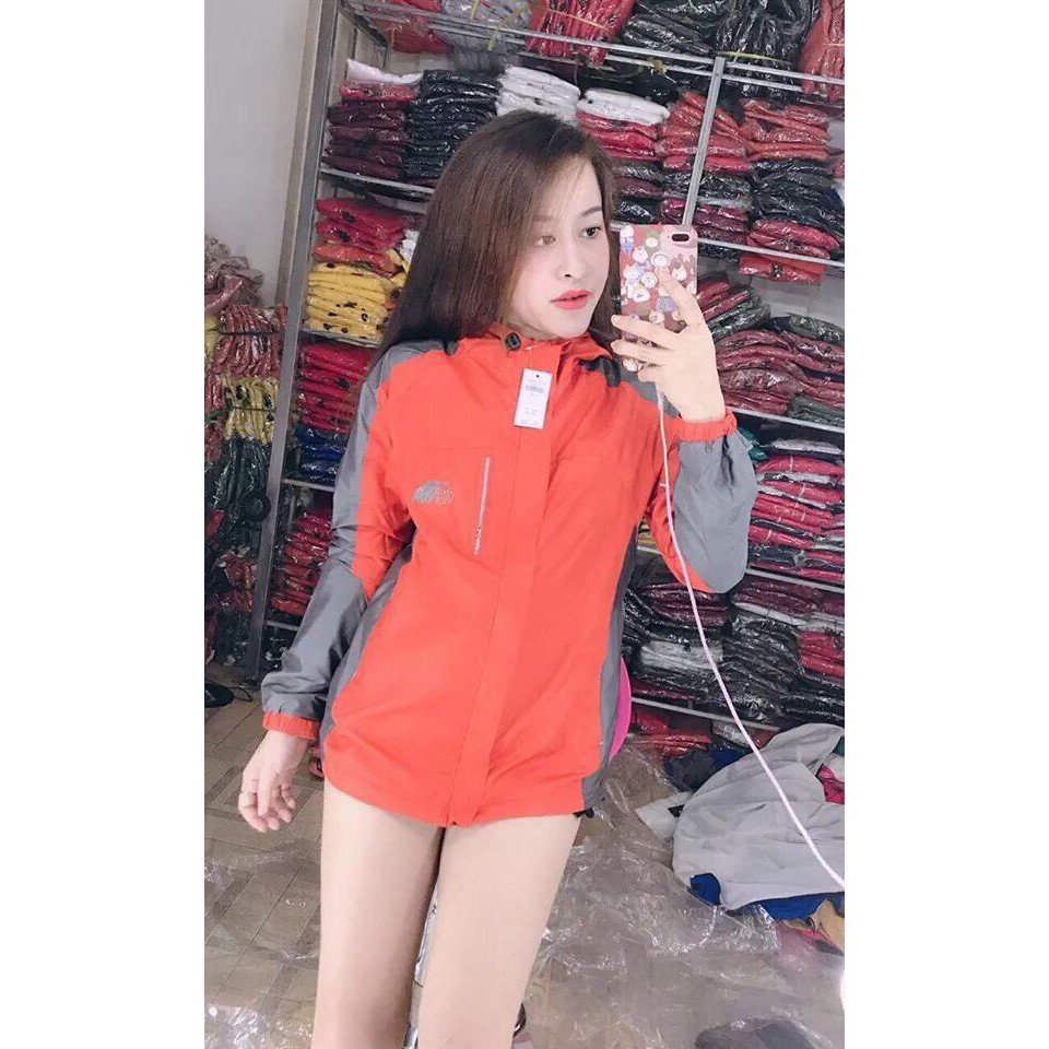 áo khoác nữ hot hình thật tự chụp chất dù 2 lớp M111