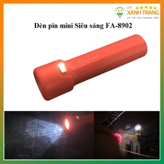 Đèn pin Siêu sáng Mini cầm tay FA-8902 3 chế độ sáng tiện lợi sử dụng pin sạc kèm dây sạc USB đầy đủ