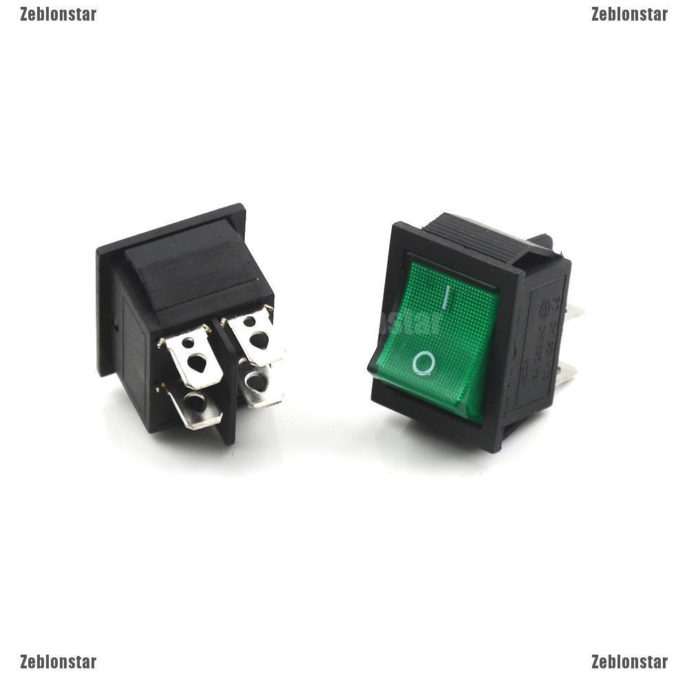 Vn Bộ 5 16A / 250V KCD4-201 Đèn Ngủ 4-Pin