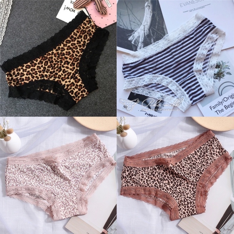 ♥️  QUẦN LÓT NỮ ♥️ Combo 3 Quần Lót Ren Beo Mặc Siêu Thoải Mái Luôn Hoạ Tiết Siêu Cao Cấp Hàng Thiết Kế