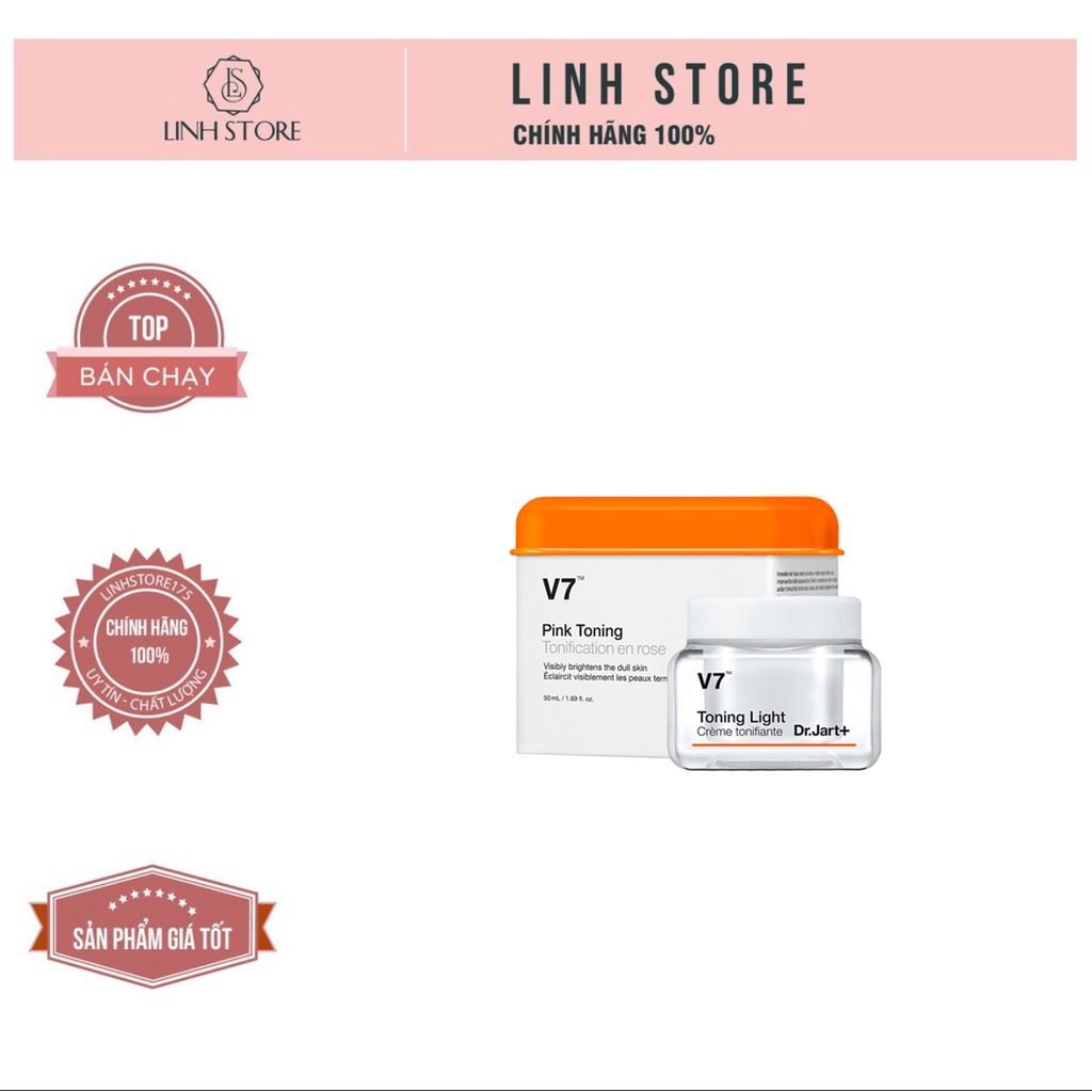 Kem Dưỡng Trắng Và Tái Tạo Da V7 TONING LIGHT Hàn Quốc 15ml -50ml