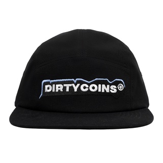 [Mã WABRBM66 giảm 12% tối đa 80K] DirtyCoins Nón 5 Panels Cap - Black