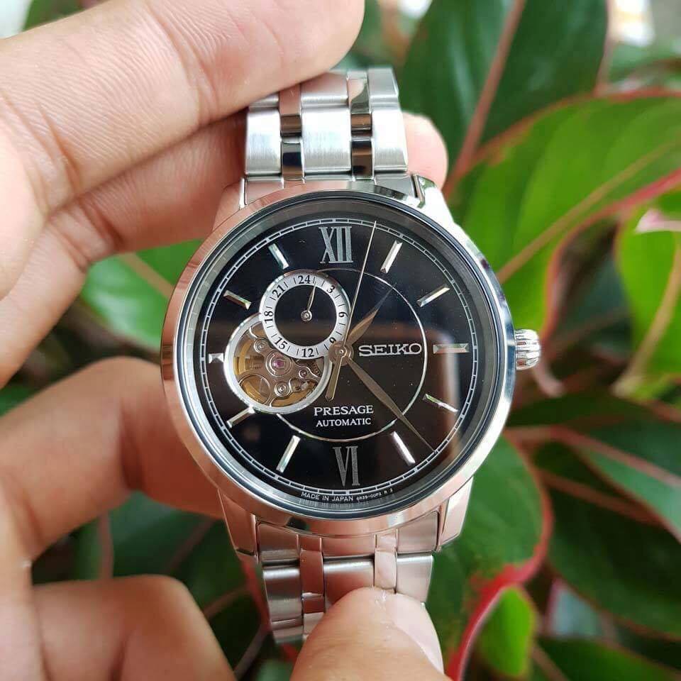 Đồng hồ chính hãng nam Seiko Automatic Presage SSA367J1- Máy cơ tự động - Kính Sapphire nguyên khối