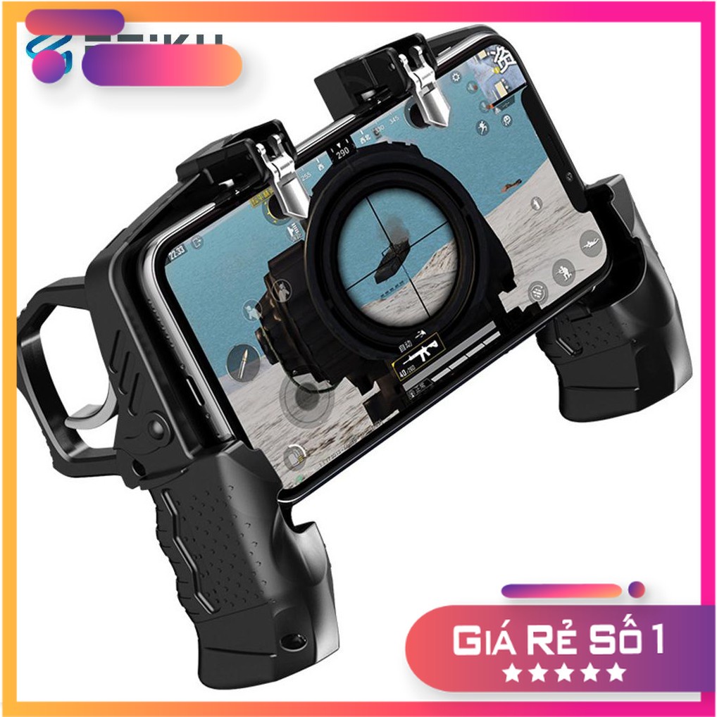 Feiku K21 Pubg Dụng Cụ Điều Khiển Trò Chơi Điện Thoại Di Động Tay Cầm Chơi Game Cho Người Hâm Mộ Chơi Game Nút Bắn Tay C