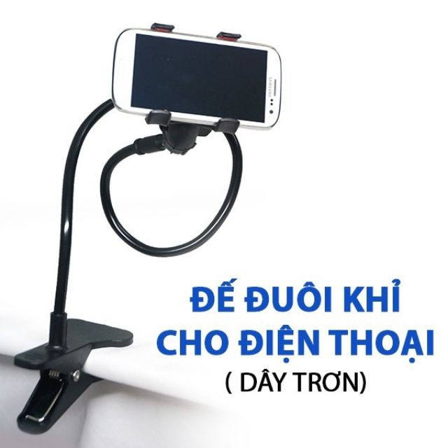 [HOT] KẸP ĐIỆN THOẠI ĐUÔI KHỈ THỜI TRANG (Kho Tiện Ích Đồ Gia Dụng4.0)