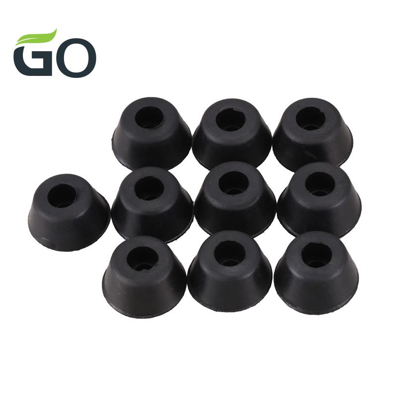 Set 10 Đệm Cao Su 21mm X 10mm Màu Đen Cho Cản Trước