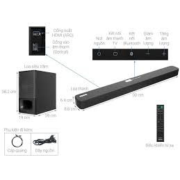 Loa thanh soundbar 2.1 Sony HT-S350 320W